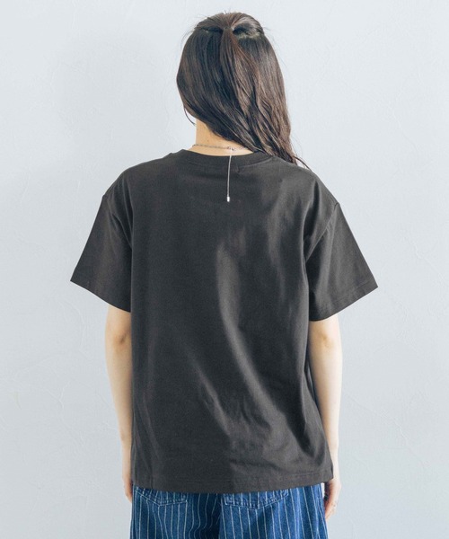 RAGEBLUE(レイジブルー)の「ニュアンスフラワープリントTシャツ(Tシャツ/カットソー・レディース・ライトブルー/ブラック/ホワイト・FREE)」の13枚目の写真