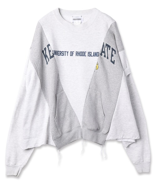 DISCOVERED(ディスカバード)の「Docking Wide A.H. Rib Sweat(スウェット・メンズ・グレー系・FREE)」の1枚目の写真