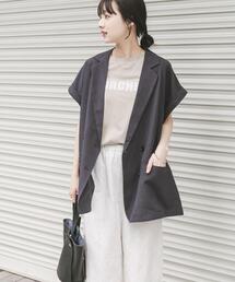 ITEMS URBANRESEARCH | 『洗濯可』SMOOTH LINEN TOUCH ジレ(ダウンベスト)