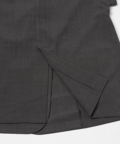 ITEMS URBANRESEARCH（アイテムズ アーバンリサーチ）の「『洗濯可』SMOOTH LINEN TOUCH ジレ（ダウンベスト・レディース・チャコールグレー/ベージュ/ブラウン・FREE）」の11枚目の写真