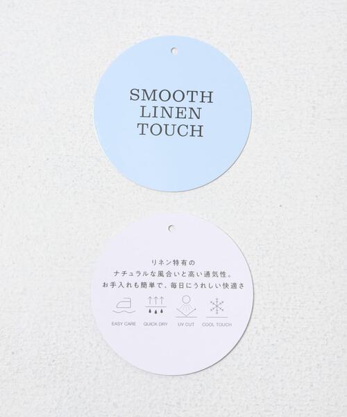 ITEMS URBANRESEARCH（アイテムズ アーバンリサーチ）の「『洗濯可』SMOOTH LINEN TOUCH ジレ（ダウンベスト・レディース・チャコールグレー/ベージュ/ブラウン・FREE）」の21枚目の写真
