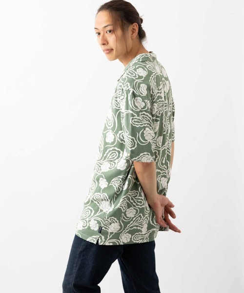 Ben Sherman（ベンシャーマン）の「ペイズリースワールプリントシャツ（シャツ/ブラウス・メンズ・カーキ・MEDIUM/LARGE）」の3枚目の写真