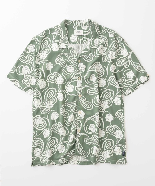 Ben Sherman（ベンシャーマン）の「ペイズリースワールプリントシャツ（シャツ/ブラウス・メンズ・カーキ・MEDIUM/LARGE）」の5枚目の写真
