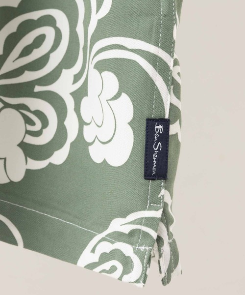 Ben Sherman（ベンシャーマン）の「ペイズリースワールプリントシャツ（シャツ/ブラウス・メンズ・カーキ・MEDIUM/LARGE）」の10枚目の写真