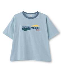 and D. petit main | TCR/ビックシルエットリンガー半袖Tシャツ(Tシャツ/カットソー)