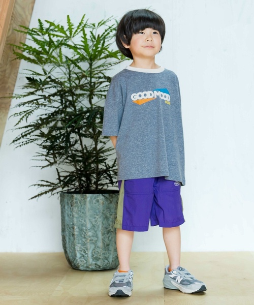 and D. petit main(アンドディープティマイン)の「TCR/ビックシルエットリンガー半袖Tシャツ(Tシャツ/カットソー・キッズ・トップグレー/ブルー/ライトブルー/ライトピンク・120cm/110cm/130cm/140cm/100cm)」の22枚目の写真