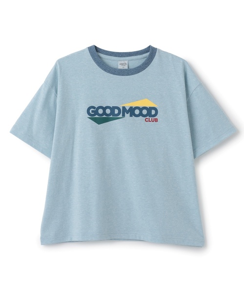 and D. petit main(アンドディープティマイン)の「TCR/ビックシルエットリンガー半袖Tシャツ(Tシャツ/カットソー・キッズ・トップグレー/ブルー/ライトブルー/ライトピンク・120cm/110cm/130cm/140cm/100cm)」の16枚目の写真