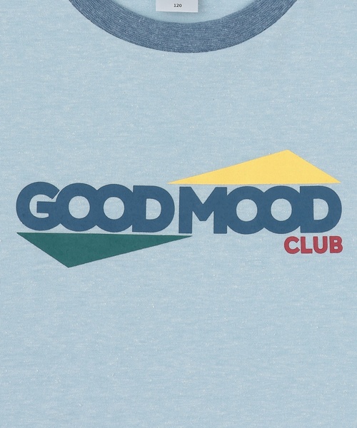 and D. petit main(アンドディープティマイン)の「TCR/ビックシルエットリンガー半袖Tシャツ(Tシャツ/カットソー・キッズ・トップグレー/ブルー/ライトブルー/ライトピンク・120cm/110cm/130cm/140cm/100cm)」の13枚目の写真