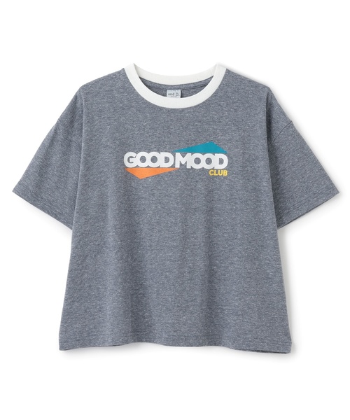 and D. petit main(アンドディープティマイン)の「TCR/ビックシルエットリンガー半袖Tシャツ(Tシャツ/カットソー・キッズ・トップグレー/ブルー/ライトブルー/ライトピンク・120cm/110cm/130cm/140cm/100cm)」の8枚目の写真