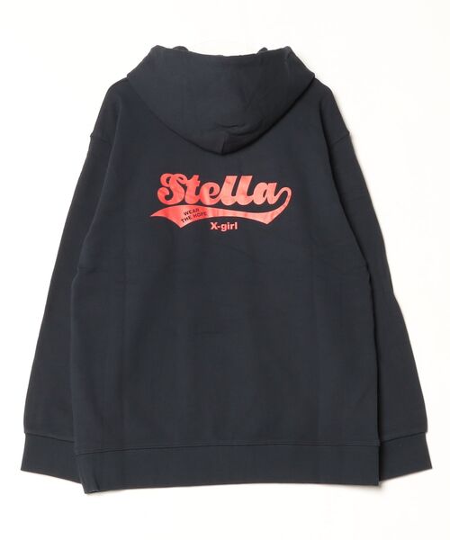 X-girl SPORTS(エックスガールスポーツ)の「NS SK WE FAN GOODS SWEAT HOODIE/ノジマステラ神奈川相模原(スウェット・メンズ・グレー/ネイビー・X-LARGE/LARGE/SMALL/XX-LARGE/MEDIUM)」の21枚目の写真