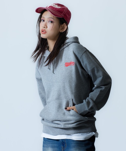 X-girl SPORTS(エックスガールスポーツ)の「NS SK WE FAN GOODS SWEAT HOODIE/ノジマステラ神奈川相模原(スウェット・メンズ・グレー/ネイビー・X-LARGE/LARGE/SMALL/XX-LARGE/MEDIUM)」の8枚目の写真