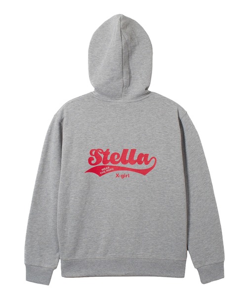 X-girl SPORTS(エックスガールスポーツ)の「NS SK WE FAN GOODS SWEAT HOODIE/ノジマステラ神奈川相模原(スウェット・メンズ・グレー/ネイビー・X-LARGE/LARGE/SMALL/XX-LARGE/MEDIUM)」の15枚目の写真
