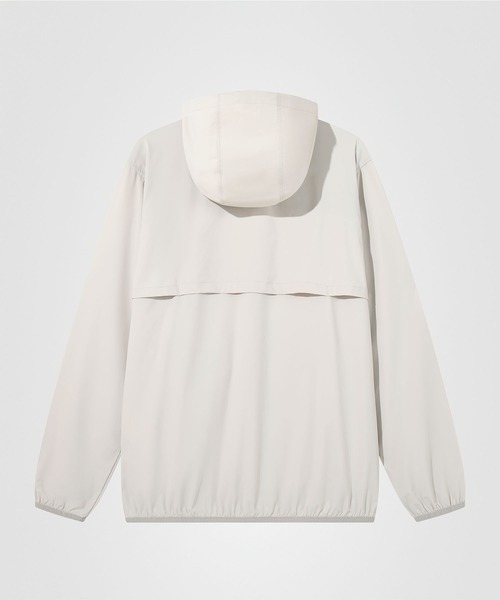 S'more(スモア)の「Nylon UV protective jacket(ナイロンジャケット・メンズ・ライトパープル/カーキ/オフホワイト・LARGE/MEDIUM/SMALL/X-LARGE)」の5枚目の写真