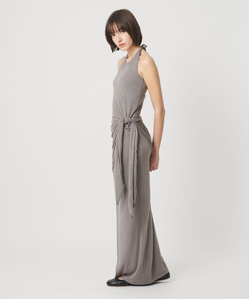 ATTISESSION(アティセッション)の「<ATTISESSION>ホルターネック ロングワンピース(ワンピース・レディース・ブラック/グレー系・38/36)」の11枚目の写真