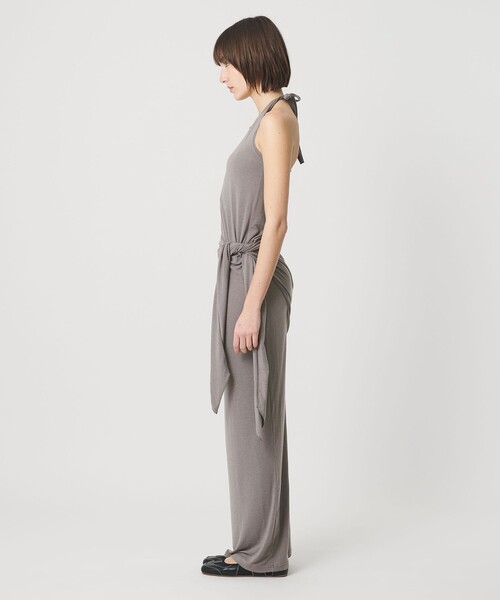 ATTISESSION(アティセッション)の「<ATTISESSION>ホルターネック ロングワンピース(ワンピース・レディース・ブラック/グレー系・38/36)」の14枚目の写真
