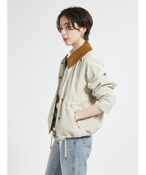 Barbour（バブアー）の「Sofie ノンワックス ジャケット（レディース）（ブルゾン・レディース・ブラック/ベージュ・8/10）」の22枚目の写真