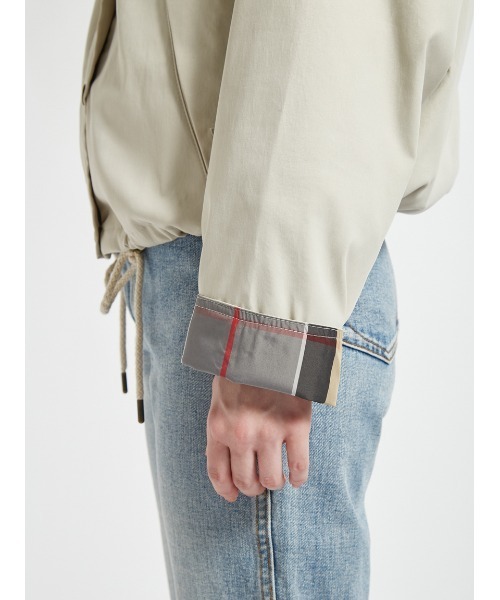 Barbour（バブアー）の「Sofie ノンワックス ジャケット（レディース）（ブルゾン・レディース・ブラック/ベージュ・8/10）」の3枚目の写真