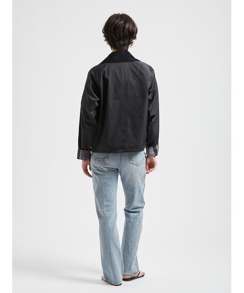 Barbour（バブアー）の「Sofie ノンワックス ジャケット（レディース）（ブルゾン・レディース・ブラック/ベージュ・8/10）」の7枚目の写真