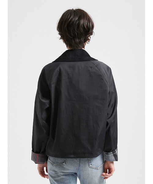 Barbour（バブアー）の「Sofie ノンワックス ジャケット（レディース）（ブルゾン・レディース・ブラック/ベージュ・8/10）」の10枚目の写真