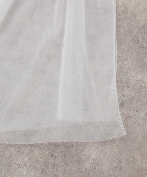 JOURNAL STANDARD(ジャーナルスタンダード)の「【Create Clair / クリエイト クレイル】 ORIGAMI VEIL WRAP SK(スカート・レディース・ホワイト・FREE)」の5枚目の写真