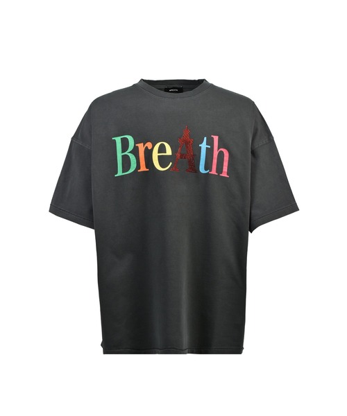 BREATH(ブレス)の「RAINBOW LOGO TEE(Tシャツ/カットソー・メンズ・ホワイト/ブラック・LARGE/X-LARGE/SMALL/MEDIUM)」の2枚目の写真