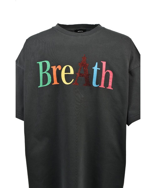 BREATH(ブレス)の「RAINBOW LOGO TEE(Tシャツ/カットソー・メンズ・ホワイト/ブラック・LARGE/X-LARGE/SMALL/MEDIUM)」の7枚目の写真