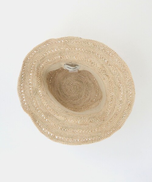Vincent Pradier（ヴァンサンプラディエ）の「＜VINCENT PRADIER＞ワイドハット / HAT（ハット・レディース・ナチュラル・FREE）」の8枚目の写真