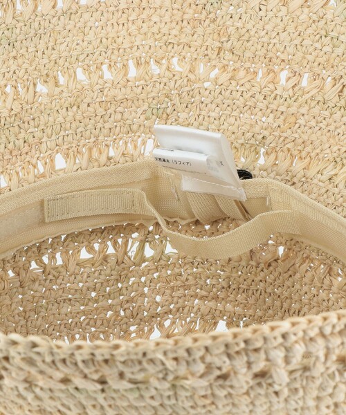 Vincent Pradier（ヴァンサンプラディエ）の「＜VINCENT PRADIER＞ワイドハット / HAT（ハット・レディース・ナチュラル・FREE）」の9枚目の写真