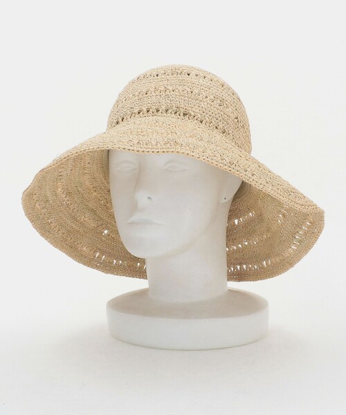 Vincent Pradier（ヴァンサンプラディエ）の「＜VINCENT PRADIER＞ワイドハット / HAT（ハット・レディース・ナチュラル・FREE）」の12枚目の写真
