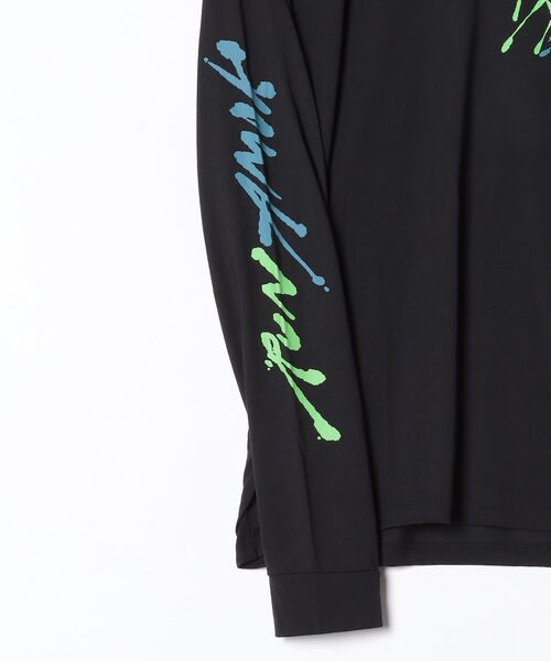 Lafayette（ラファイエット）の「ロアーク【ROARK RUN AMOK】 -長袖シャツ【ロングTシャツ】 【RUN AMOK MATHIS LS TEE BLACK　RK402-BLFJ】（Tシャツ/カットソー・メンズ・ブラック・L/M/S）」の3枚目の写真