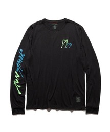 Lafayette | ロアーク【ROARK RUN AMOK】 -長袖シャツ【ロングTシャツ】 【RUN AMOK MATHIS LS TEE BLACK　RK402-BLFJ】(Tシャツ/カットソー)