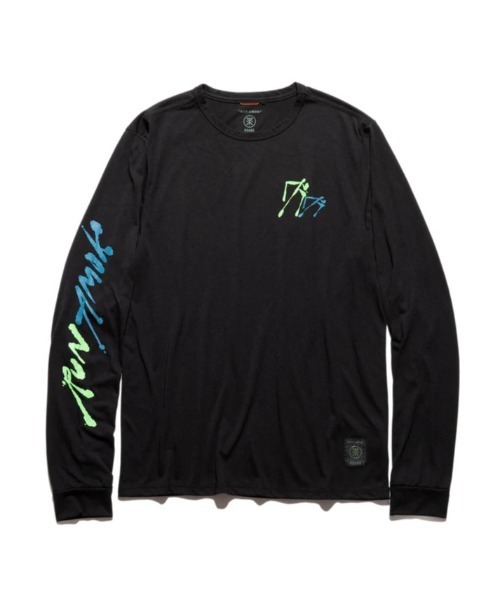Lafayette(ラファイエット)の「ロアーク【ROARK RUN AMOK】 -長袖シャツ【ロングTシャツ】 【RUN AMOK MATHIS LS TEE BLACK RK402-BLFJ】(Tシャツ/カットソー・メンズ・ブラック・L/M)」の1枚目の写真