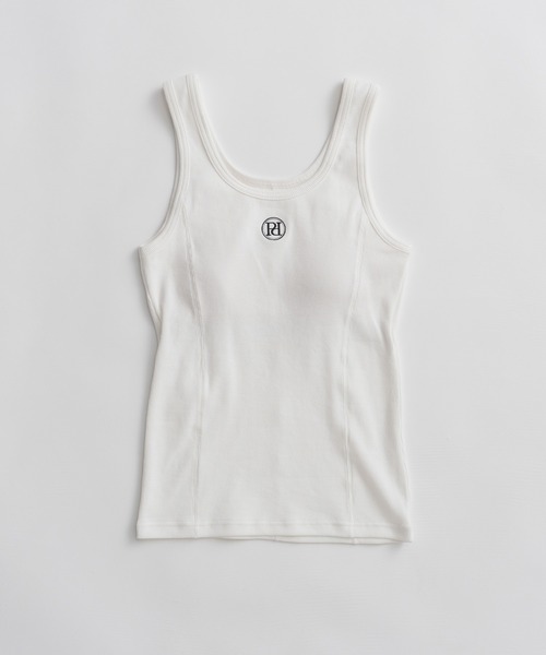 PRANK PROJECT(プランクプロジェクト)の「モノグラムカップインタンク / Monogram Cup-and-Tank(タンクトップ・レディース・ホワイト/ブラック/グリーン・FREE)」の18枚目の写真