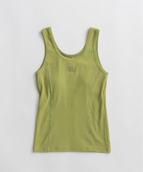 PRANK PROJECT(プランクプロジェクト)の「モノグラムカップインタンク / Monogram Cup-and-Tank(タンクトップ・レディース・ホワイト/ブラック/グリーン・FREE)」の19枚目の写真