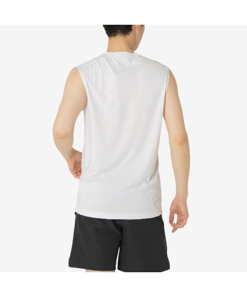 Reebok(リーボック)の「トレイン スリーブレス テック Tシャツ / ID TRAIN SLVLS TECH TEE(Tシャツ/カットソー・メンズ・ホワイト/ネイビー/ブラック・MEDIUM/LARGE/SMALL/X-LARGE)」の6枚目の写真
