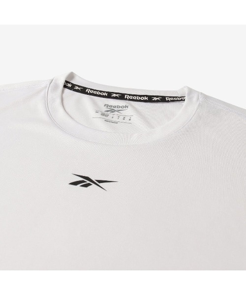 Reebok(リーボック)の「トレイン スリーブレス テック Tシャツ / ID TRAIN SLVLS TECH TEE(Tシャツ/カットソー・メンズ・ホワイト/ネイビー/ブラック・MEDIUM/LARGE/SMALL/X-LARGE)」の9枚目の写真