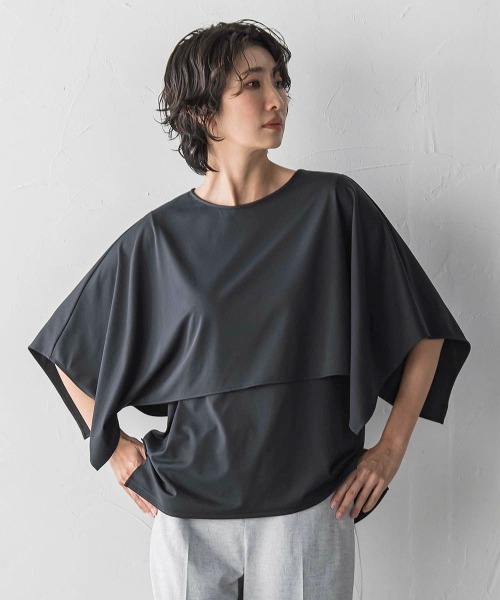 セール】ケープカットソー（Tシャツ/カットソー）｜la.f…（ラエフ）の