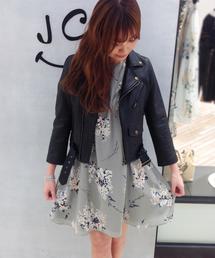 Jewel Changes | 【CLASSY. 掲載】〓★JCUR レザー ダブルライダース ジャケット(ライダースジャケット)