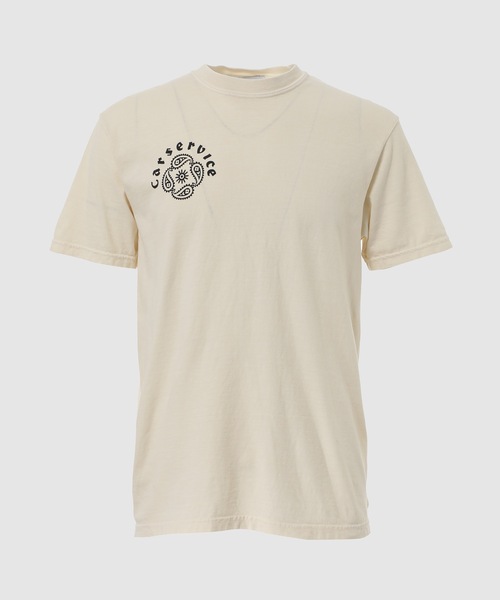 SUGARHILL（シュガーヒル）の「PAISLY LOGO TEE（Tシャツ/カットソー・メンズ・インディゴブルー/アイボリー/レッド/ブラック・3/2）」の2枚目の写真