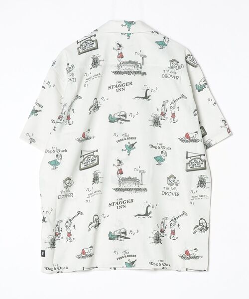 ROARK REVIVAL(ロアークリバイバル)の「【ROARK】“CHARMED CIRCLE” GONZO S/S(シャツ/ブラウス・メンズ・ホワイト・X-LARGE/LARGE/MEDIUM)」の12枚目の写真