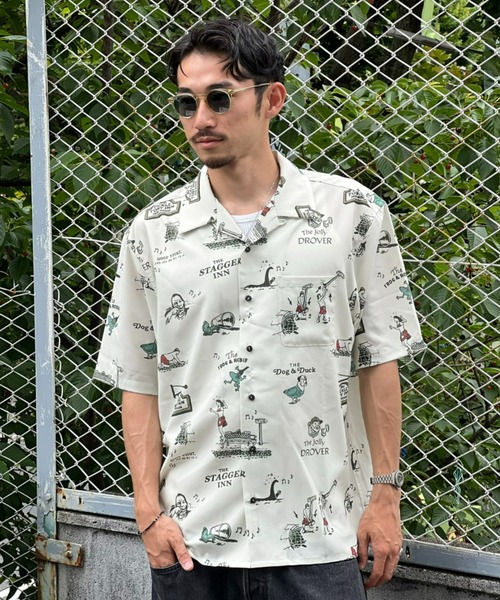 ROARK】“CHARMED CIRCLE” GONZO S/S（シャツ/ブラウス）｜ROARK