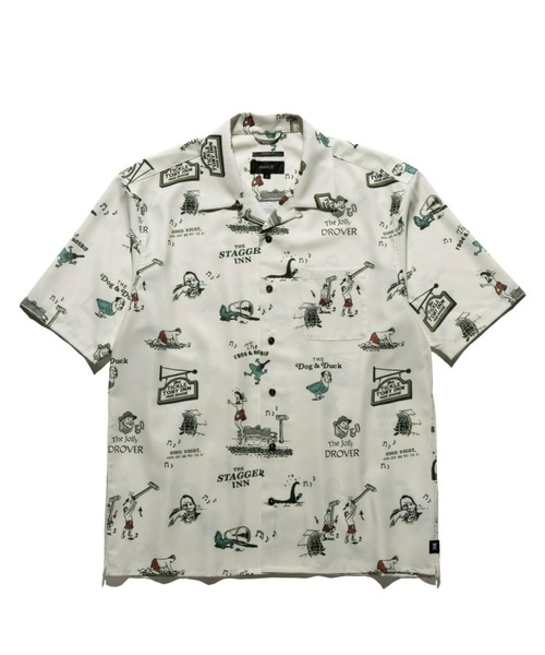 ROARK REVIVAL(ロアークリバイバル)の「【ROARK】“CHARMED CIRCLE” GONZO S/S(シャツ/ブラウス・メンズ・ホワイト・X-LARGE/LARGE/MEDIUM)」の6枚目の写真
