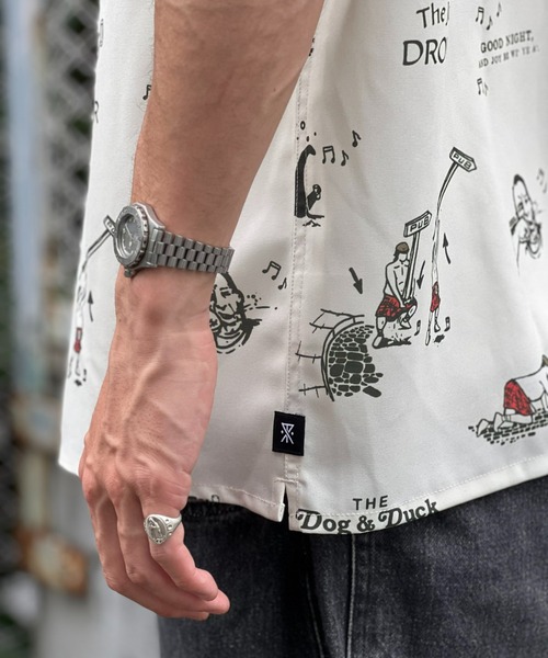 ROARK REVIVAL(ロアークリバイバル)の「【ROARK】“CHARMED CIRCLE” GONZO S/S(シャツ/ブラウス・メンズ・ホワイト・X-LARGE/LARGE/MEDIUM)」の3枚目の写真