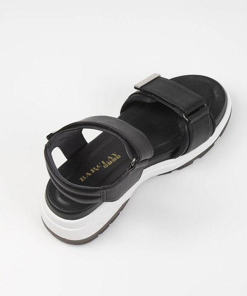 BARCLAY(バークレー)の「BARCLAY(バークレー)ベルトスポーツサンダル(サンダル・レディース・シルバー/アイボリー/ブラック・22.5cm/23cm/23.5cm/24cm/24.5cm)」の5枚目の写真