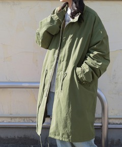 2点セット】M-65ビッグシルエットショートスタンドカラーモッズコート