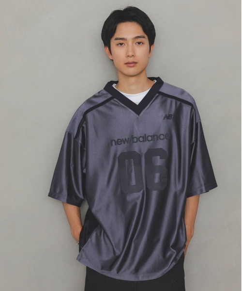 NEW BALANCE(ニューバランス)の「アメリカンフットボールシャツ(Tシャツ/カットソー・メンズ・ブルーグレー/グレイッシュブルー・SMALL/MEDIUM/LARGE/X-LARGE/XX-LARGE)」の12枚目の写真