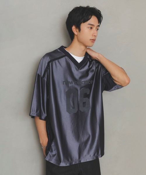 NEW BALANCE(ニューバランス)の「アメリカンフットボールシャツ(Tシャツ/カットソー・メンズ・ブルーグレー/グレイッシュブルー・SMALL/MEDIUM/LARGE/X-LARGE/XX-LARGE)」の11枚目の写真