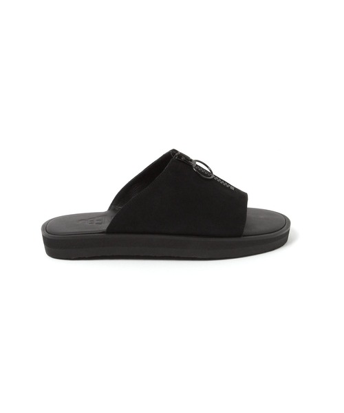 MANEBU(マネブ)の「【MANEBU(マネブ)】GOO ZIP SUEDE(サンダル・メンズ・ブラック・MEDIUM/SMALL)」の6枚目の写真