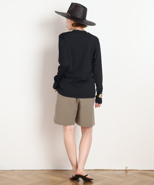 GOLDWIN(ゴールドウィン)の「【Goldwin/ゴールドウィン】One Tuck Light Stretch Shorts(その他パンツ・レディース・ブラック/ベージュ・36/38)」の14枚目の写真