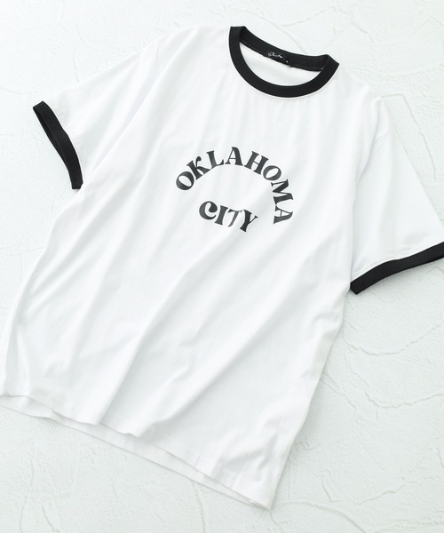 FUNALIVE(ファンアライブ)の「接触冷感加工リンガー&ラグラン少しショート丈Tシャツ 半袖(Tシャツ/カットソー・メンズ・ホワイト系7/ホワイト系5/ホワイト系3/ホワイト系2/ホワイト系1/ブラック系1/ホワイト系6/ホワイト系4・XL/L/M)」の3枚目の写真